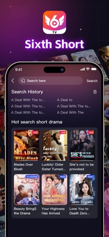 SixthShort - Stream Drama & TV App Store preview screenshot 5