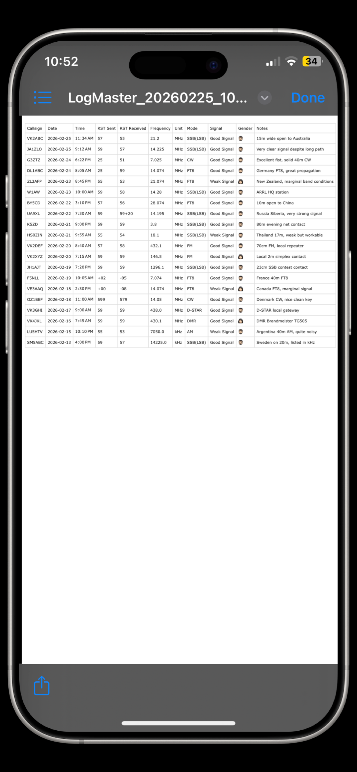 LogMaster Ham Radio