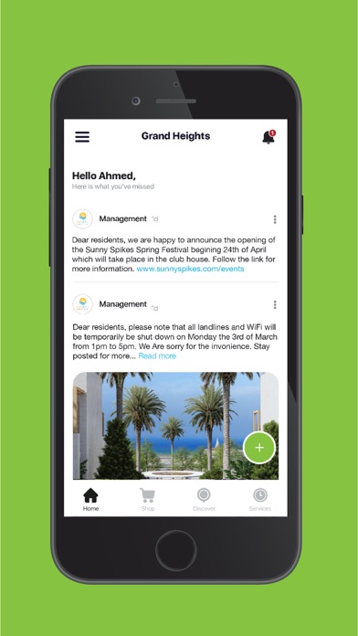 Grand Heights App Screenshot