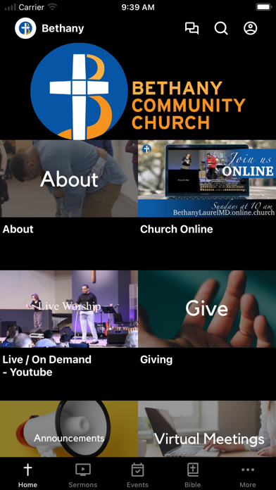Screenshot #1 pour Bethany Community Church (MD)