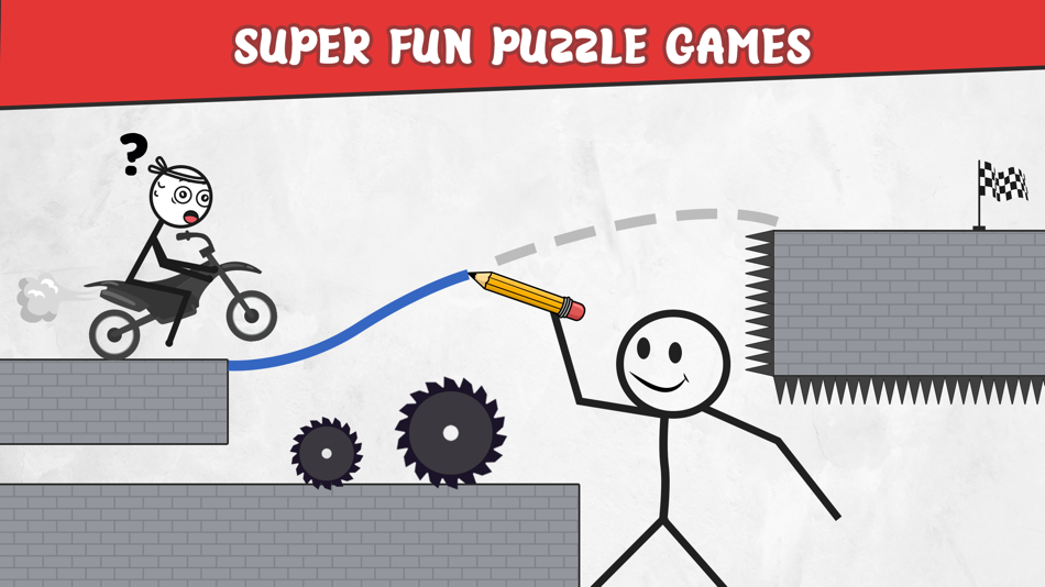#2. Draw Bridge: Draw Puzzle Games (iOS) By: Sadaf Zulfiqar