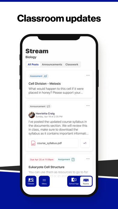 Blue Hill Schools, NE Screenshot