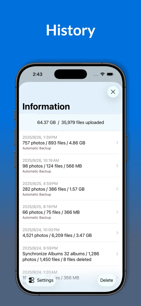 #6. Photos Backup for Synology (iOS) By: Sonar Workshop