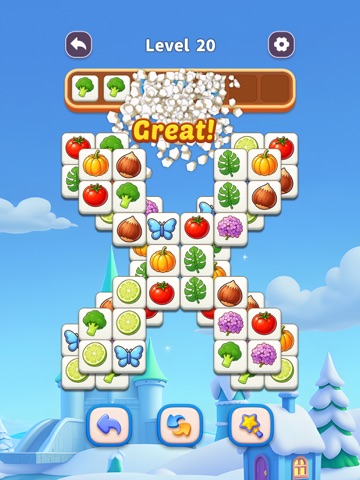 Tile Comfort: Triple Match iPad screenshot
