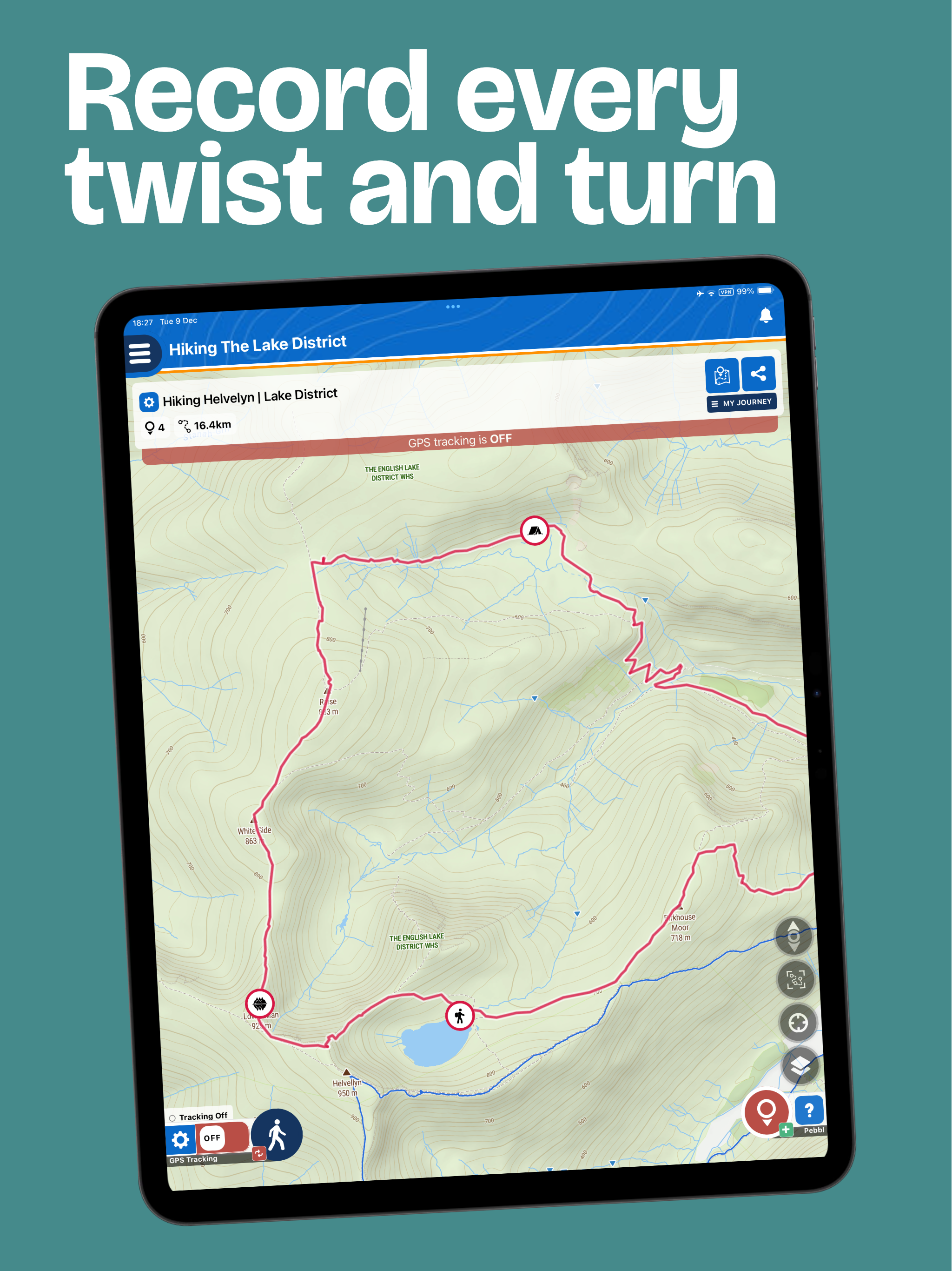 Pebbls Adventure Tracker screenshot 9