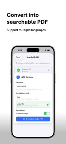 PDF Toolbox - PDF Editor iPhone screenshot