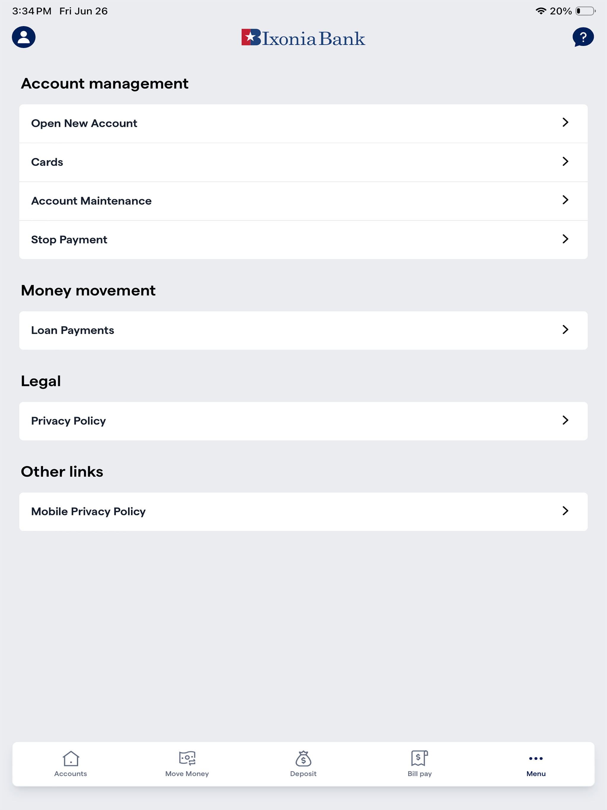 Ixonia Bank Mobile screenshot 10