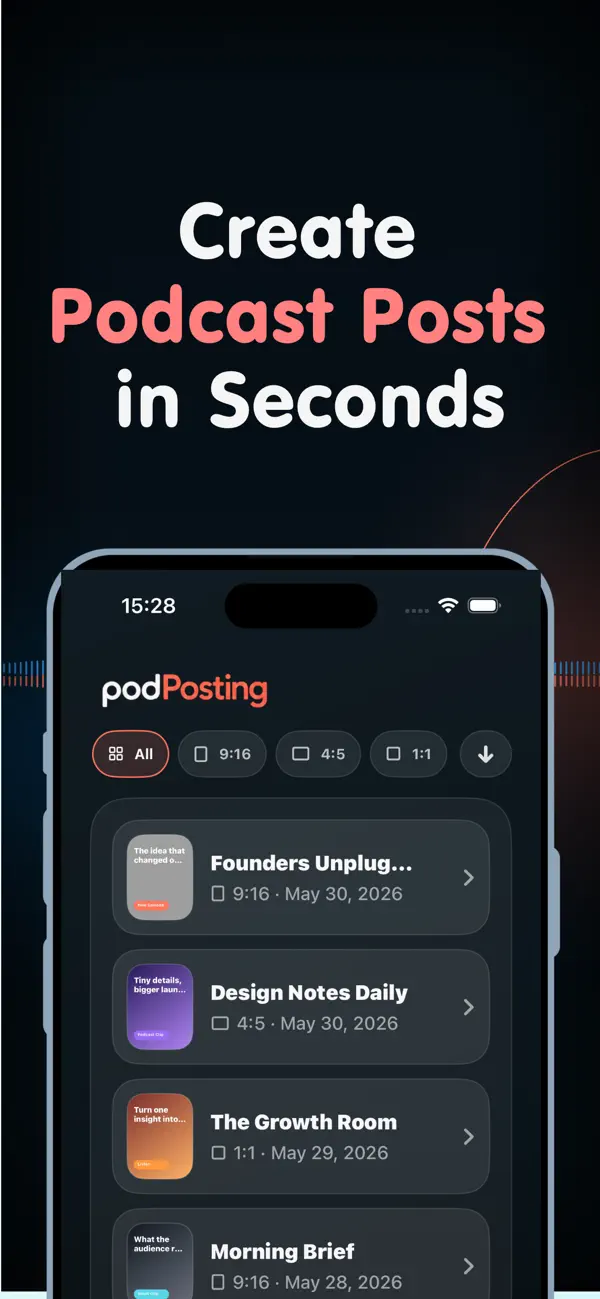 Screenshot #1 pour PodPosting