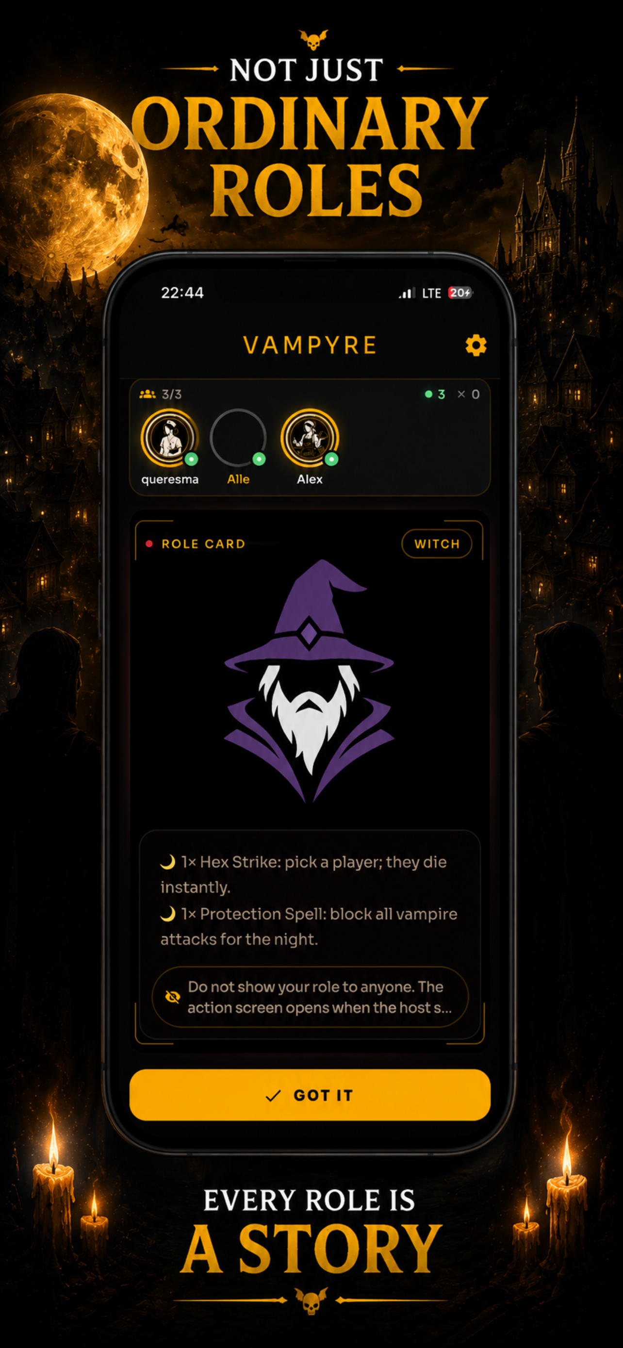 Werewolf & Mafia - Vampyre screenshot 7