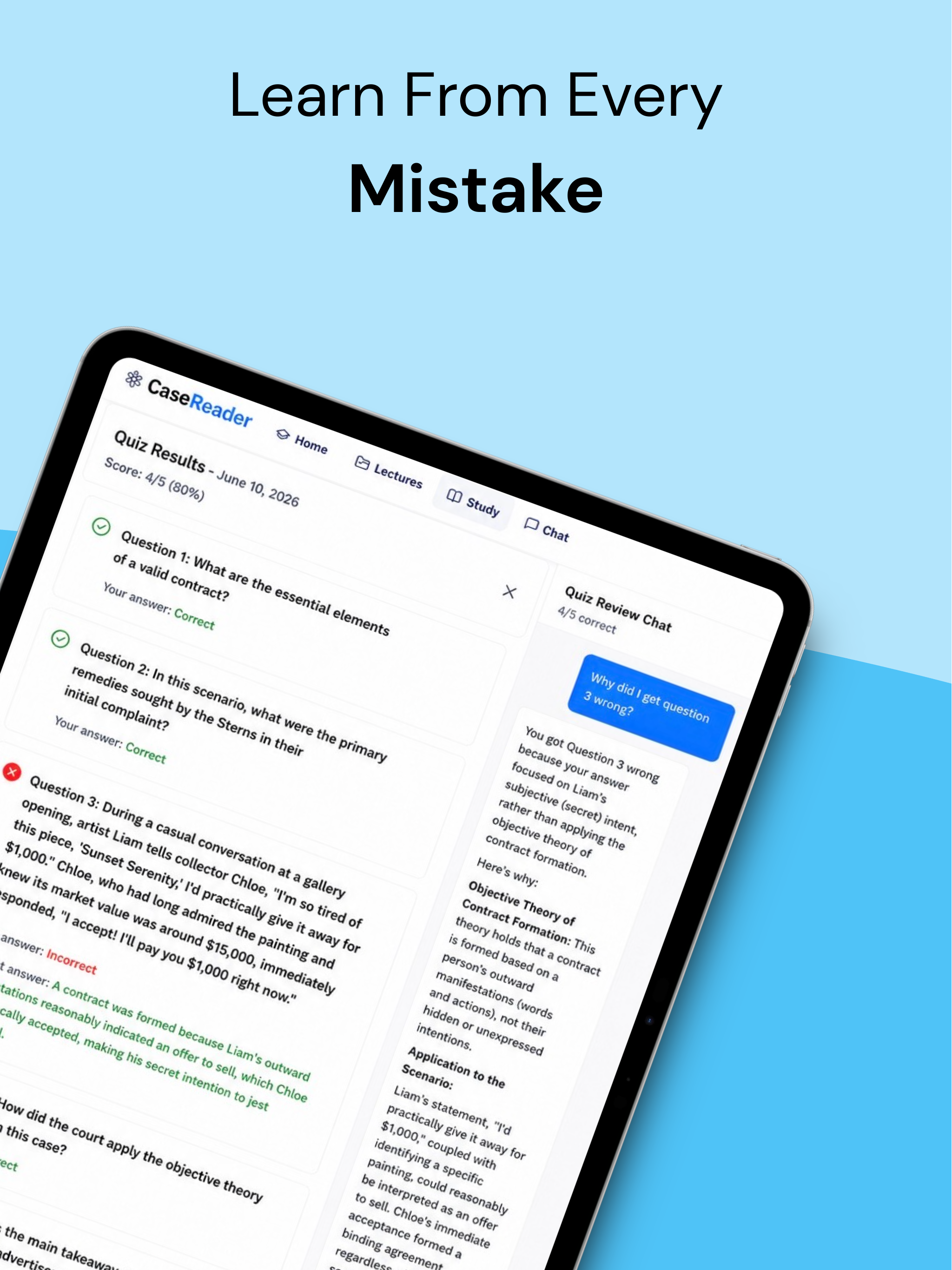 Case Reader: Law School AI screenshot 16