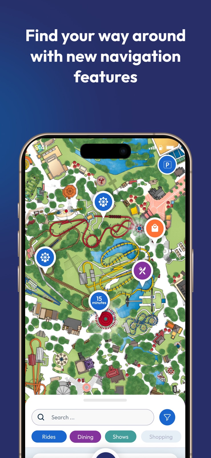 Six Flags iphone screenshot 3