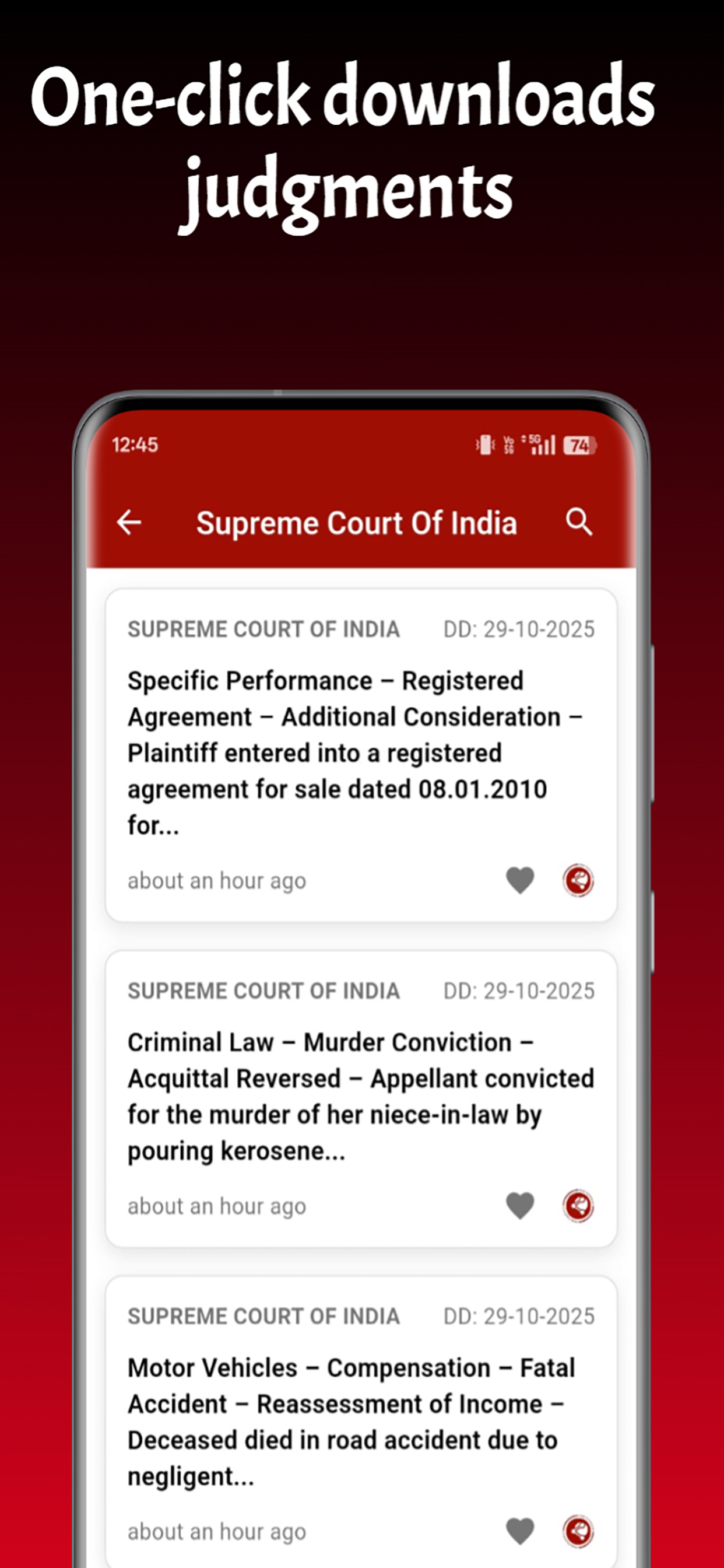Lawyer E News screenshot 5