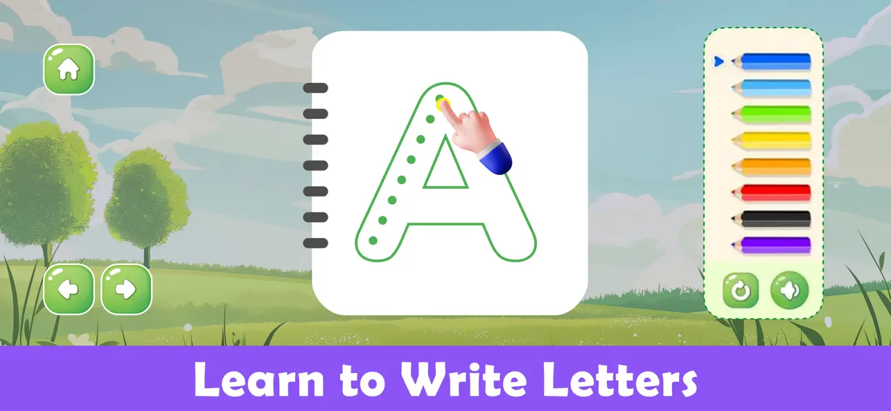 Screenshot #1 pour ABC Kids: Alphabet Tracing