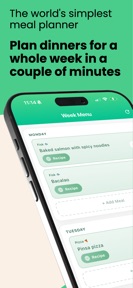 MIDDAG - Super Fast Meal Plans screenshot