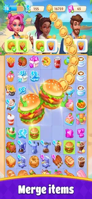 Diner Merge - Dish Dash screenshot 2
