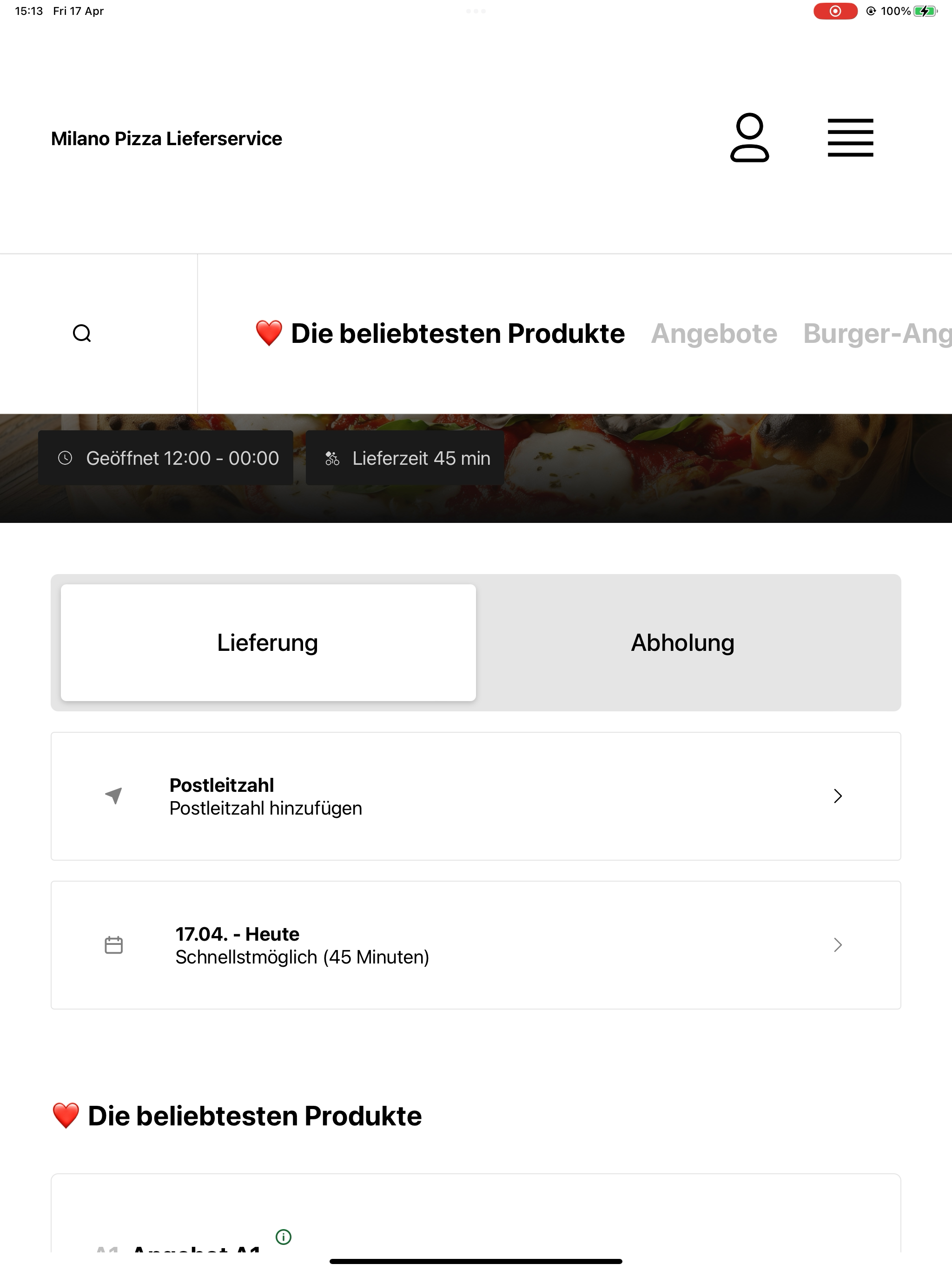 Milano Pizza Lieferservice screenshot 7