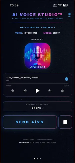 AiVS PRO Remote screenshot 2