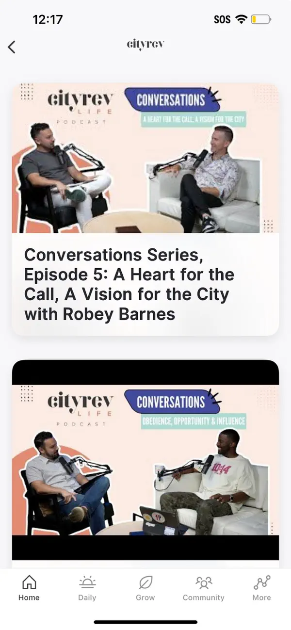 Screenshot #3 pour City Rev Church