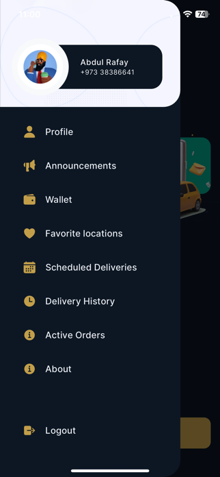 Hawaa Go Driver Screenshot 1 of 3
