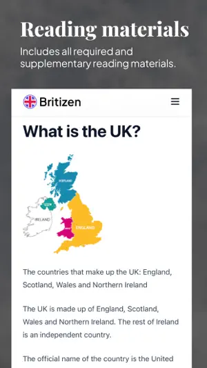Life in the UK Test Prep screenshot 2