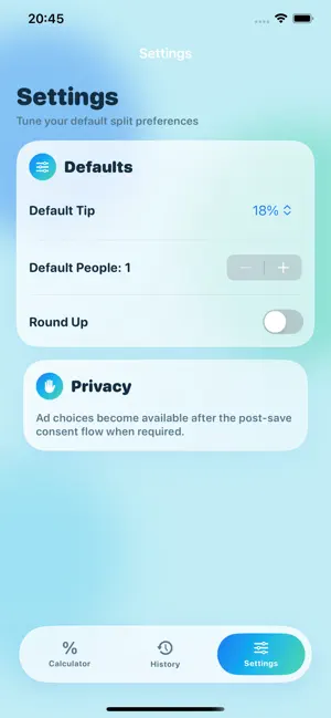 TipMate – Smart Split & Tip screenshot 3