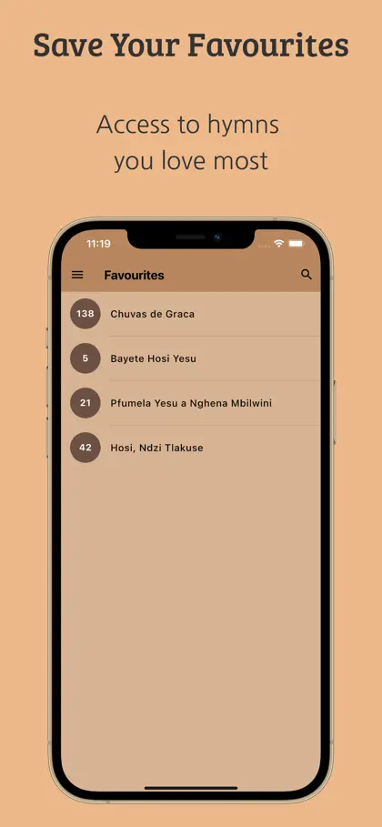 Screenshot 4 von 4 zu Tinsimu Ta Mhalamhala Hymns