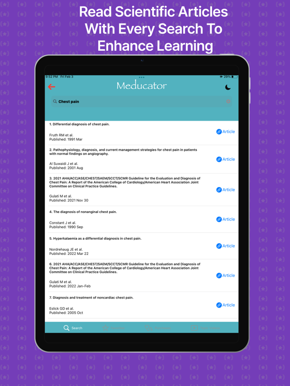 Meducator - Medical AI iPad screenshot 7 - Medical app