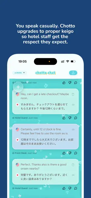 Chotto Chat Translator screenshot 4
