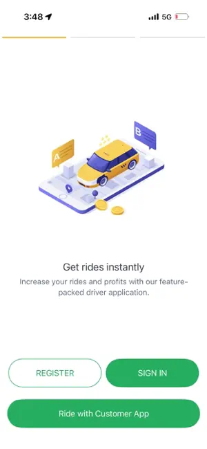 AINT Driver App screenshot 1