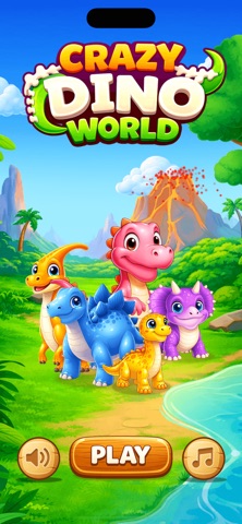 Crazy Dino World screenshot