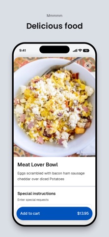 Breakfast Club To Go iPhone screenshot