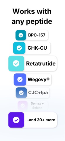 Peptide AI - Peptide Tracker Screenshot 2 of 6