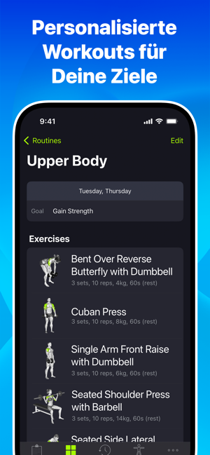 ‎SmartGym: Workout und Training Screenshot
