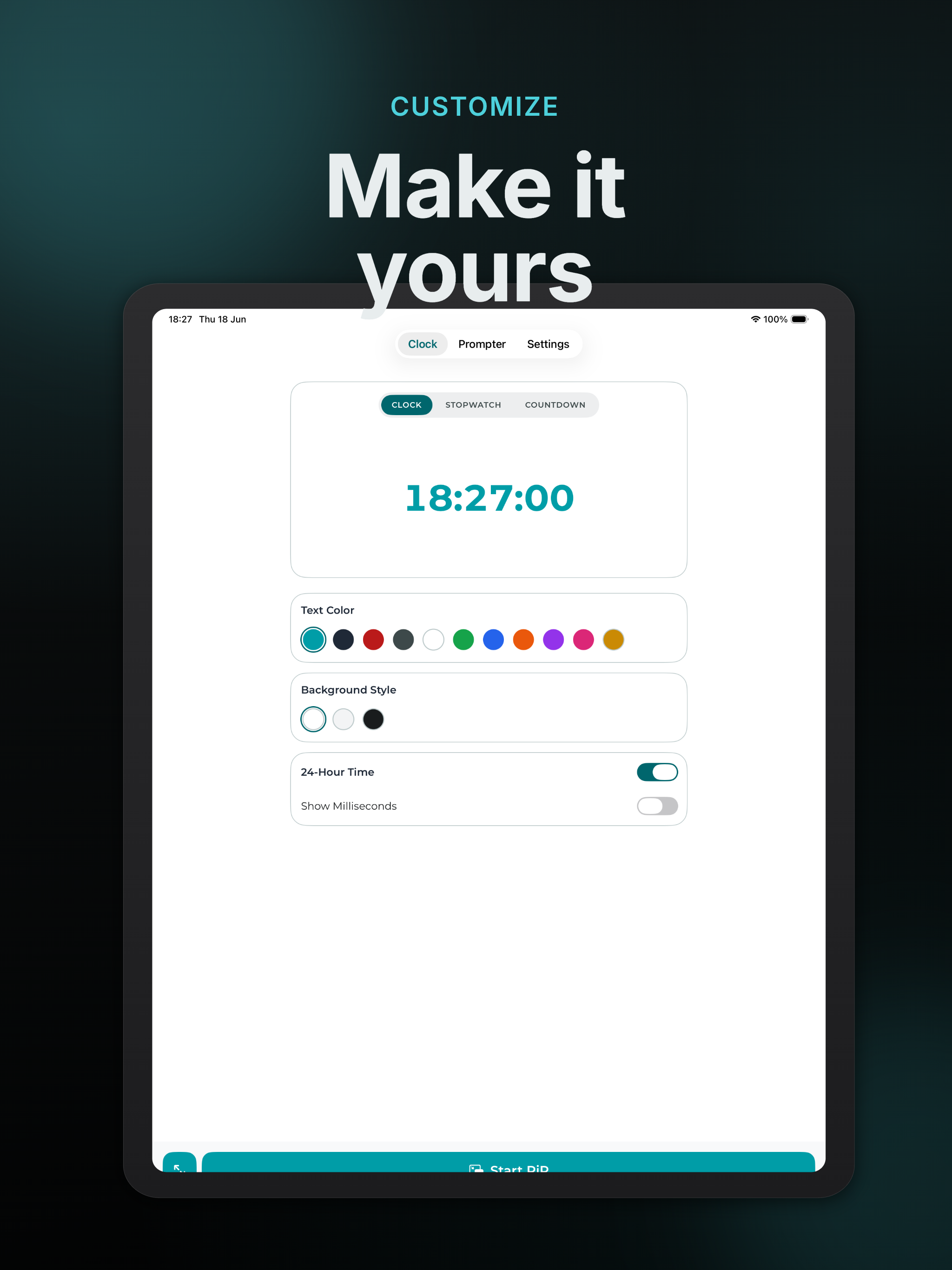 PiPrompt Floating Timer Script screenshot 12