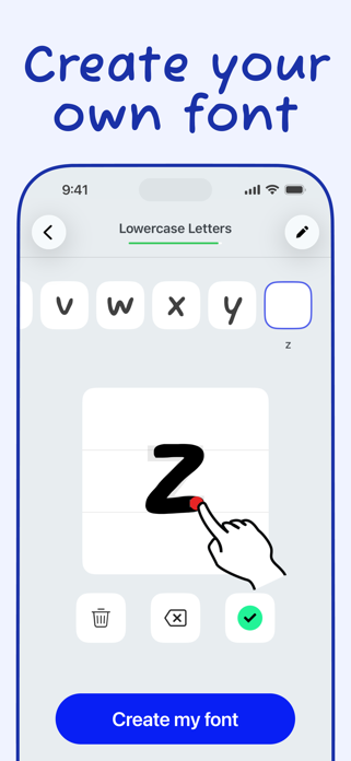 Font Maker: Create Your Font Screenshot 1 of 9