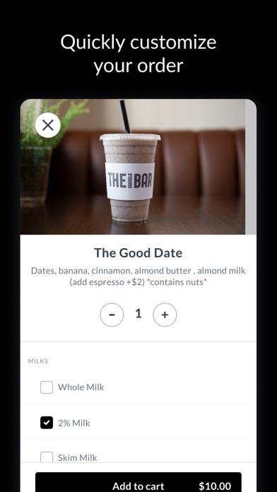 The Granola Bar iPhone screenshot 2 - Food & Drink app