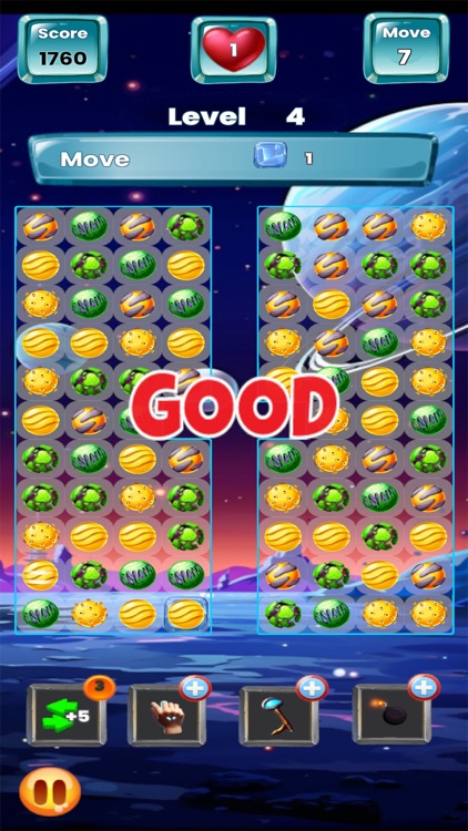 Space Mission Candy Game