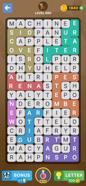 Fillwords: Word Search Puzzles screenshot 4