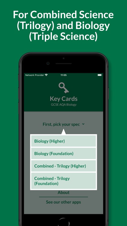 Key Cards GCSE AQA Biology