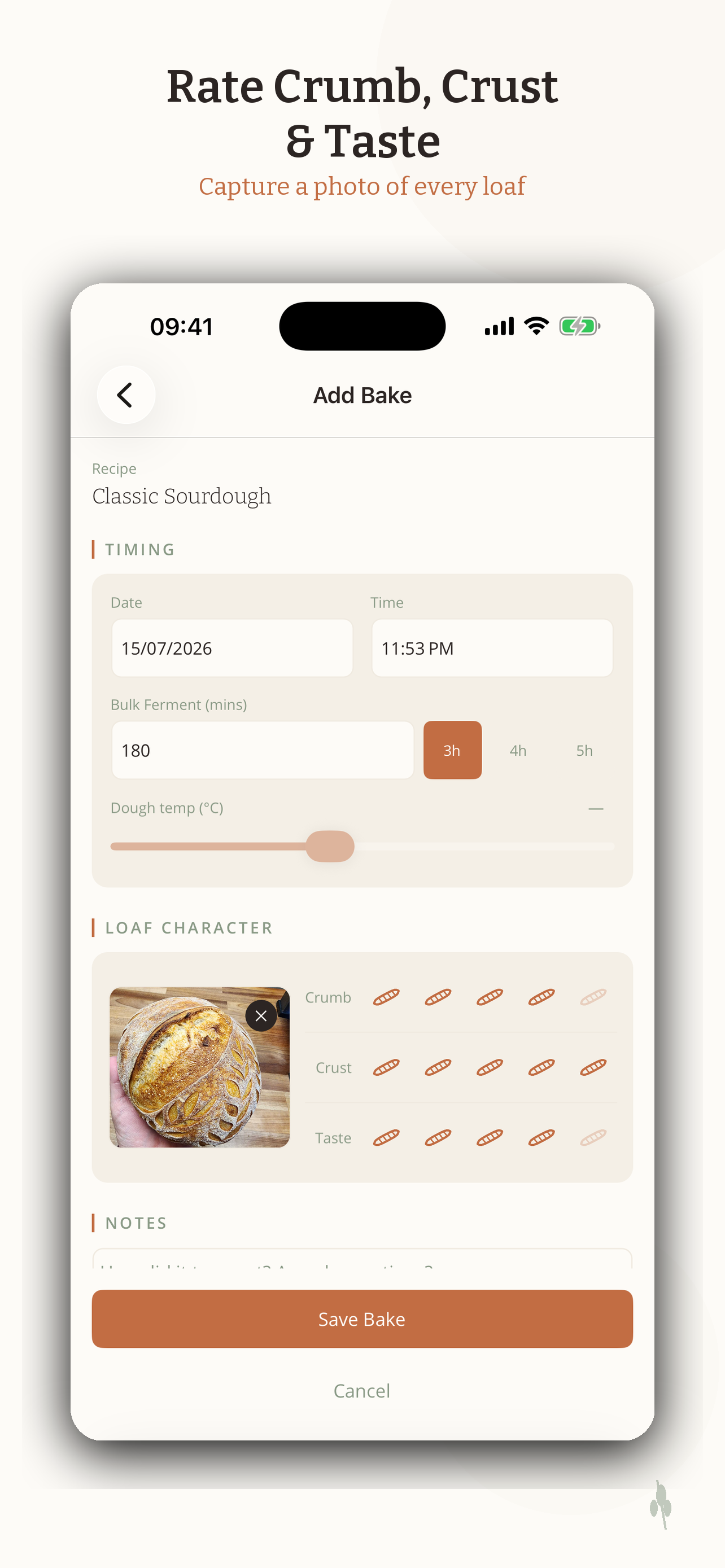 The Bake Log: Sourdough Baker screenshot 6
