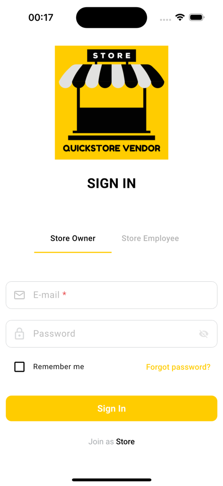 Quickstore Vendor screenshot 1