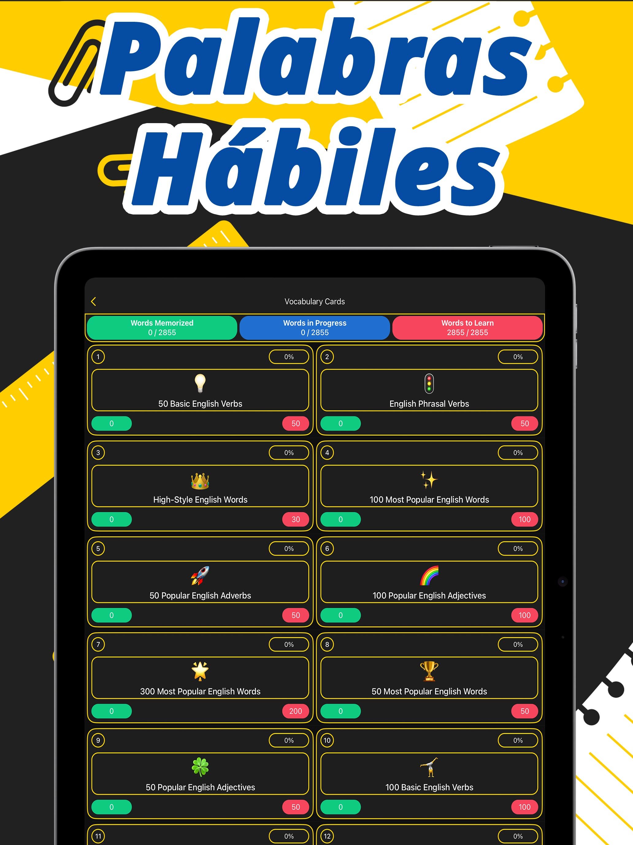 Aprender Palabras: Inglés