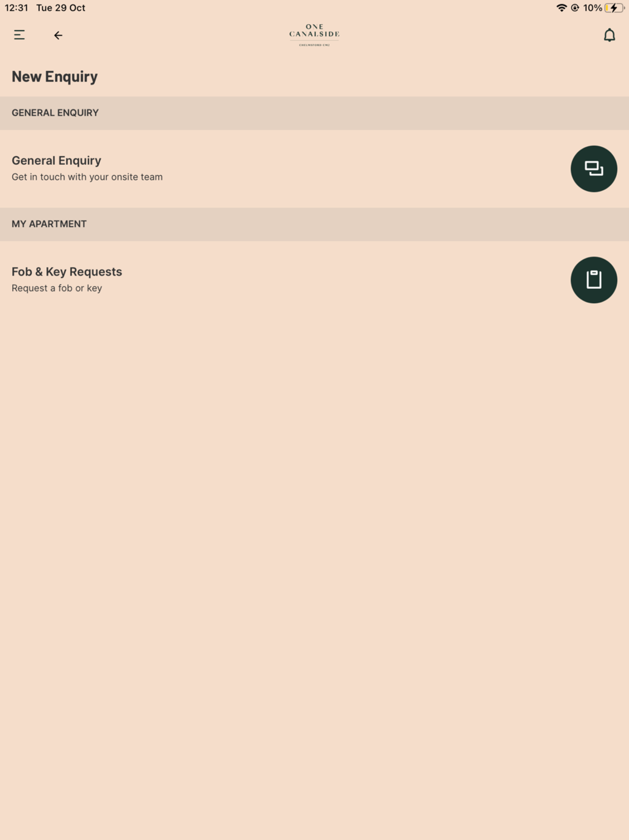 One Canalside Residents App screenshot 4