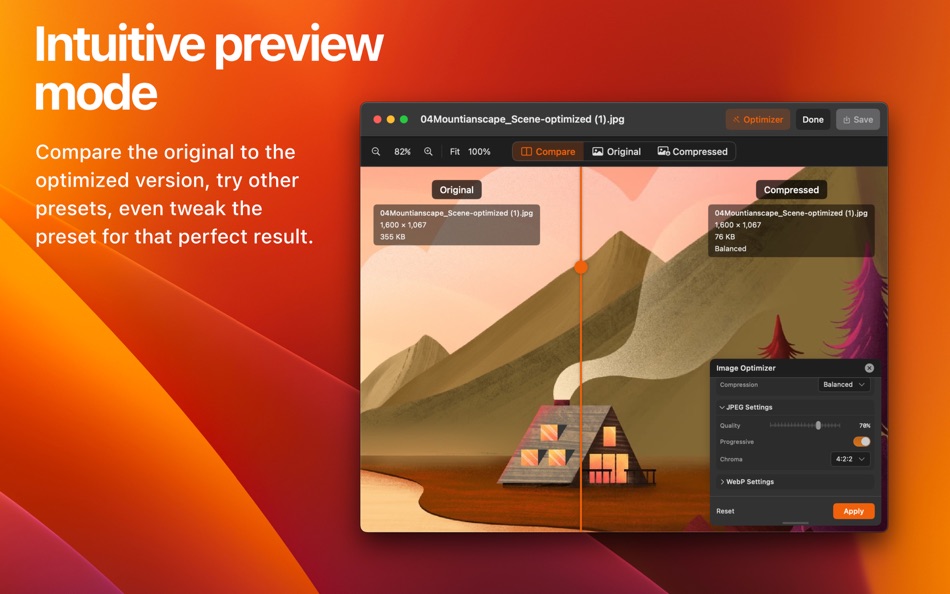 #3. RasterFox - Image Optimizer (macOS) Podle: Andrew Miller