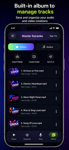 Master Karaoke iPhone screenshot