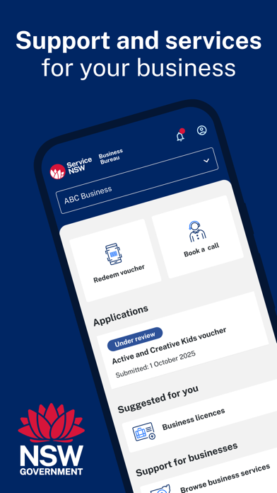 Screenshot #1 pour Service NSW Business Bureau