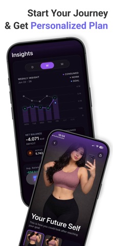 Body Visualizer: Weight Loss iPhone screenshot