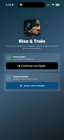Rise & Train screenshot