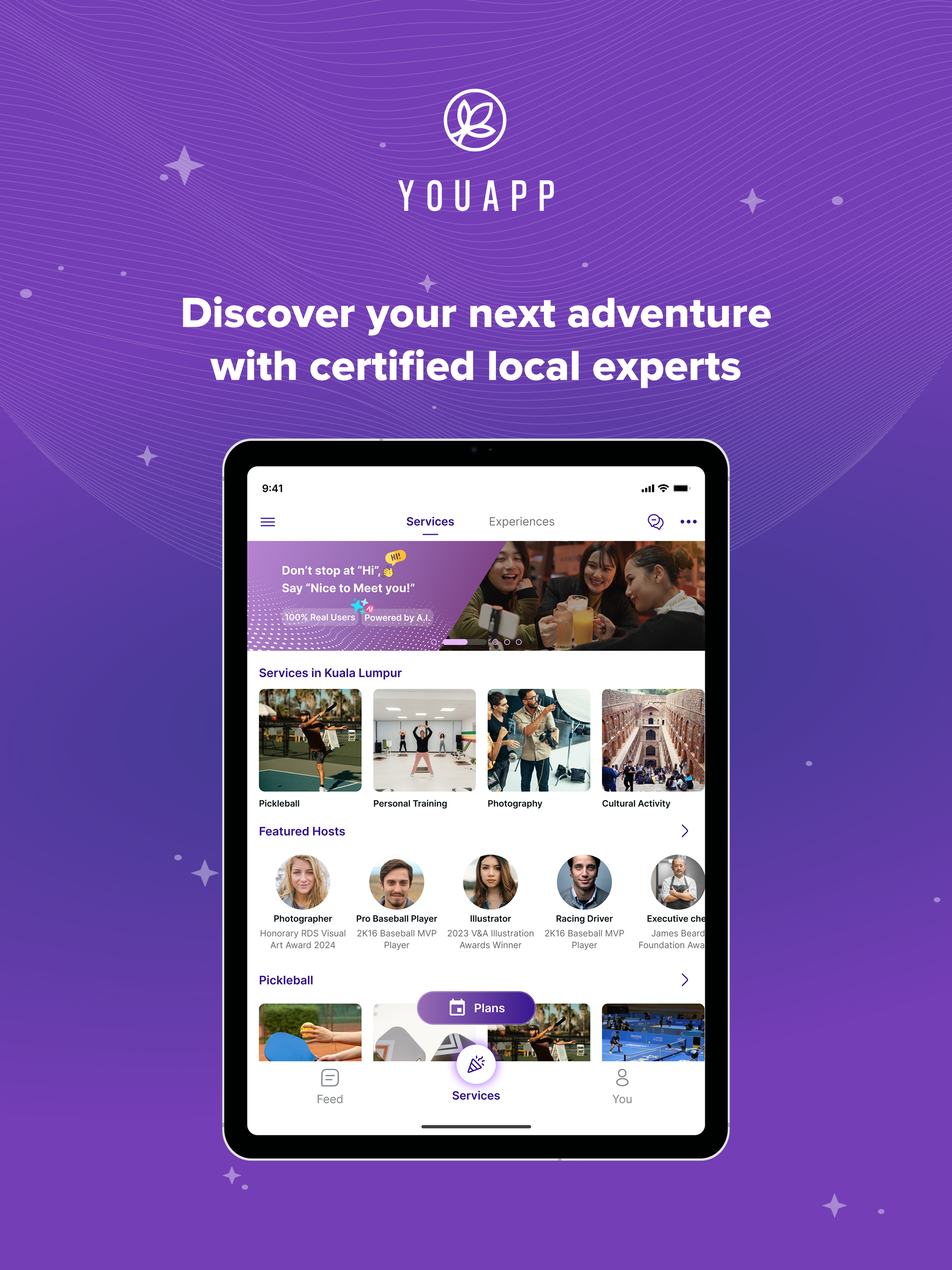 YouApp: Trips & Experiences