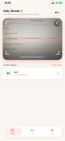 Zibo Scan iPhone screenshot
